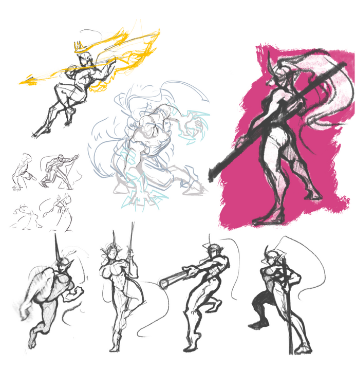 Initial set of thumbnail ideas