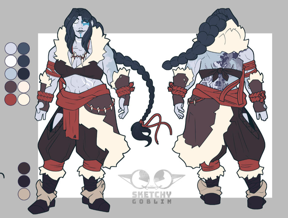 Ingris - Model Sheet (Campaign)
